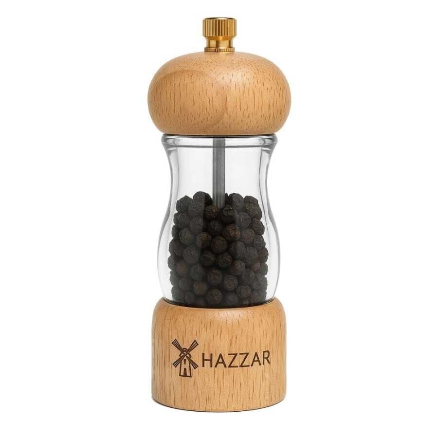 Hazzar Akrilik Ahşap Biber Değirmeni Seramik 16 Cm DCAA-160