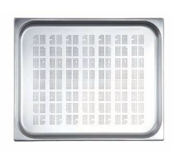 Kayalar Delikli Gastronorm Küvet, 650x530 mm, 2/1 150 mm, 54006000033