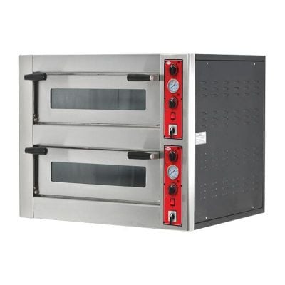 Empero Elektrikli Pizza Fırını İki Katlı, 119x110x76, EMP.9+9
