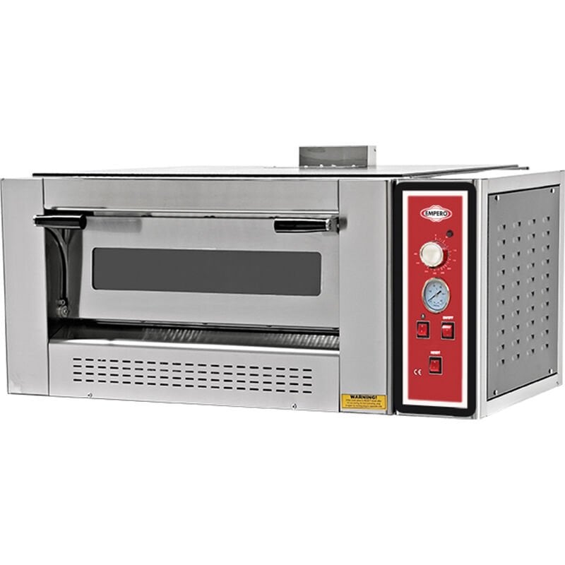 Empero Gazlı Pizza Fırını Tek Katlı, 140x125x52, EMP.9G