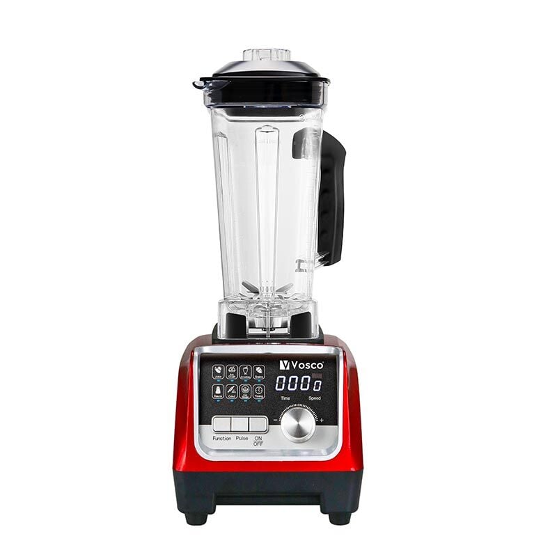 Vosco VHS-206C Pro Dijital Buz Kırıcı Bar Blender, 2 L, 2200 W, Kırmızı, VHS-206C KIRMIZI
