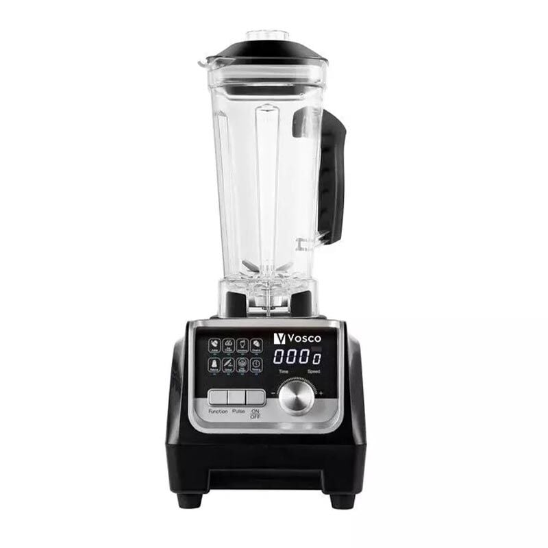 Vosco VHS-206C Pro Dijital Buz Kırıcı Bar Blender, 2 L, 2200 W, Siyah, VHS-206C SİYAH