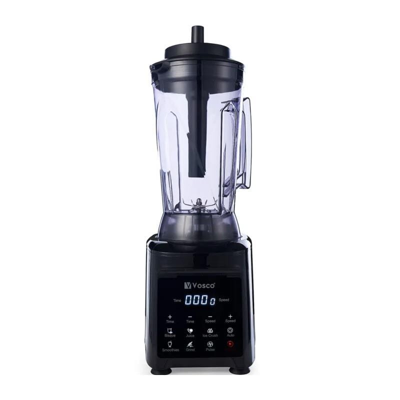 Vosco VHS-360CS PRO XL 8 Bıçaklı Dijital Bar Blender, 4 L, Siyah,2000 W, VHS-360CS