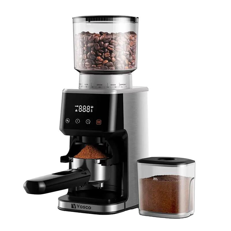 Vosco VBD-CG018 Dijital Espresso Kahve Değirmeni,Ev Tipi, VBD-CG018