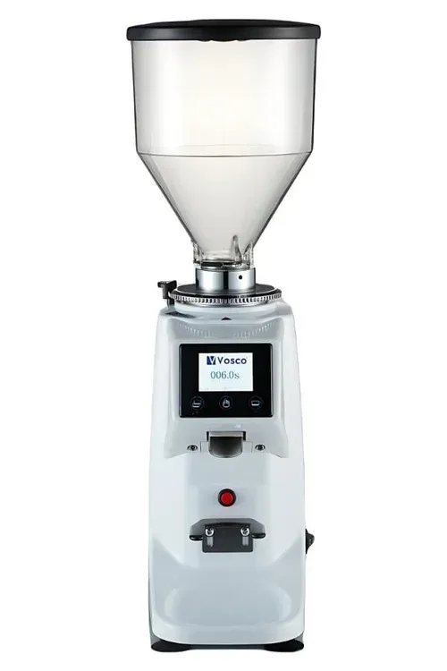 Vosco VKD-P25B Dozaj Ayarlı Tam Otomatik Kahve Değirmeni,Beyaz ,VKD-P25B