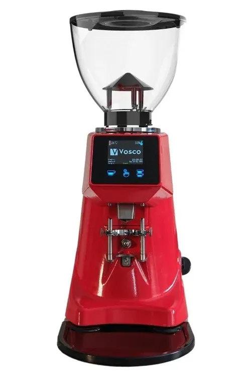 Vosco VA-80K Dozaj Ayarlı Tam Otomatik Kahve Değirmeni ve Öğütücü, 420W ,1.7 Lt, Kırmızı ,VA-80K