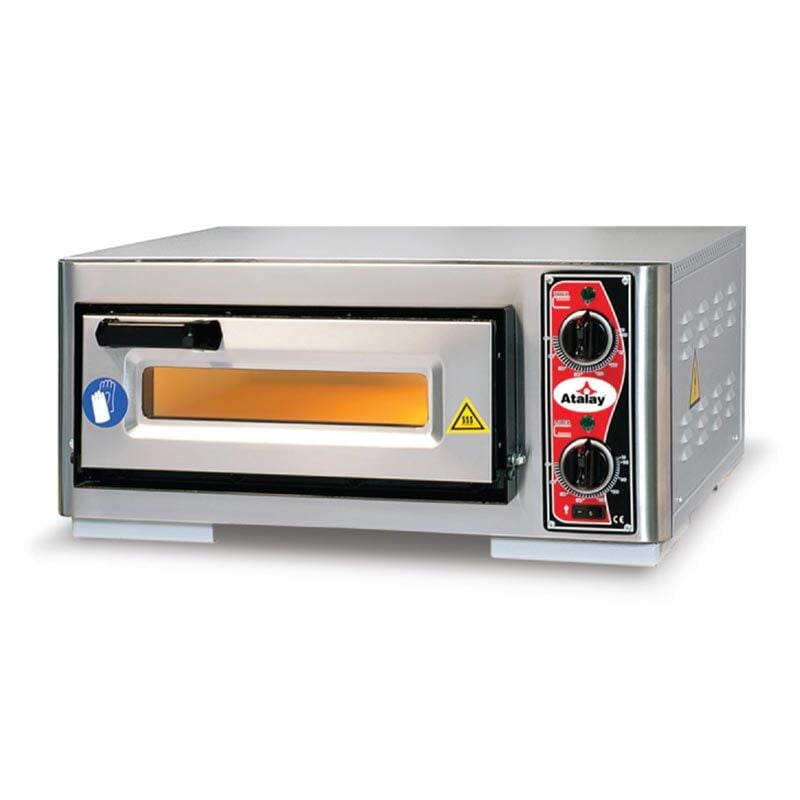 Atalay APF-50-1 24 cm x 4 Pizza Kapasiteli Pizza Fırını, Elektrikli