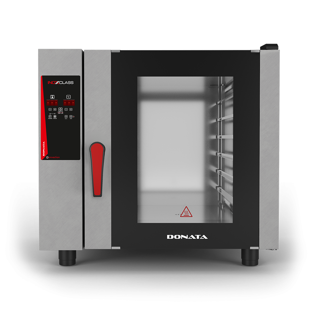 Inoxclass 6 Tepsili Otomatik Nemlendirmeli Elektrikli Konveksiyonlu Patisserie Fırın, D-06E