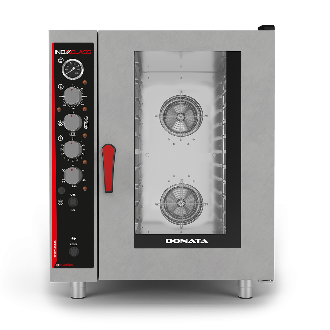 Inoxclass 6 Tepsili Otomatik Nemlendirmeli Gazlı Konveksiyonlu Patisserie Fırın, D-06EG