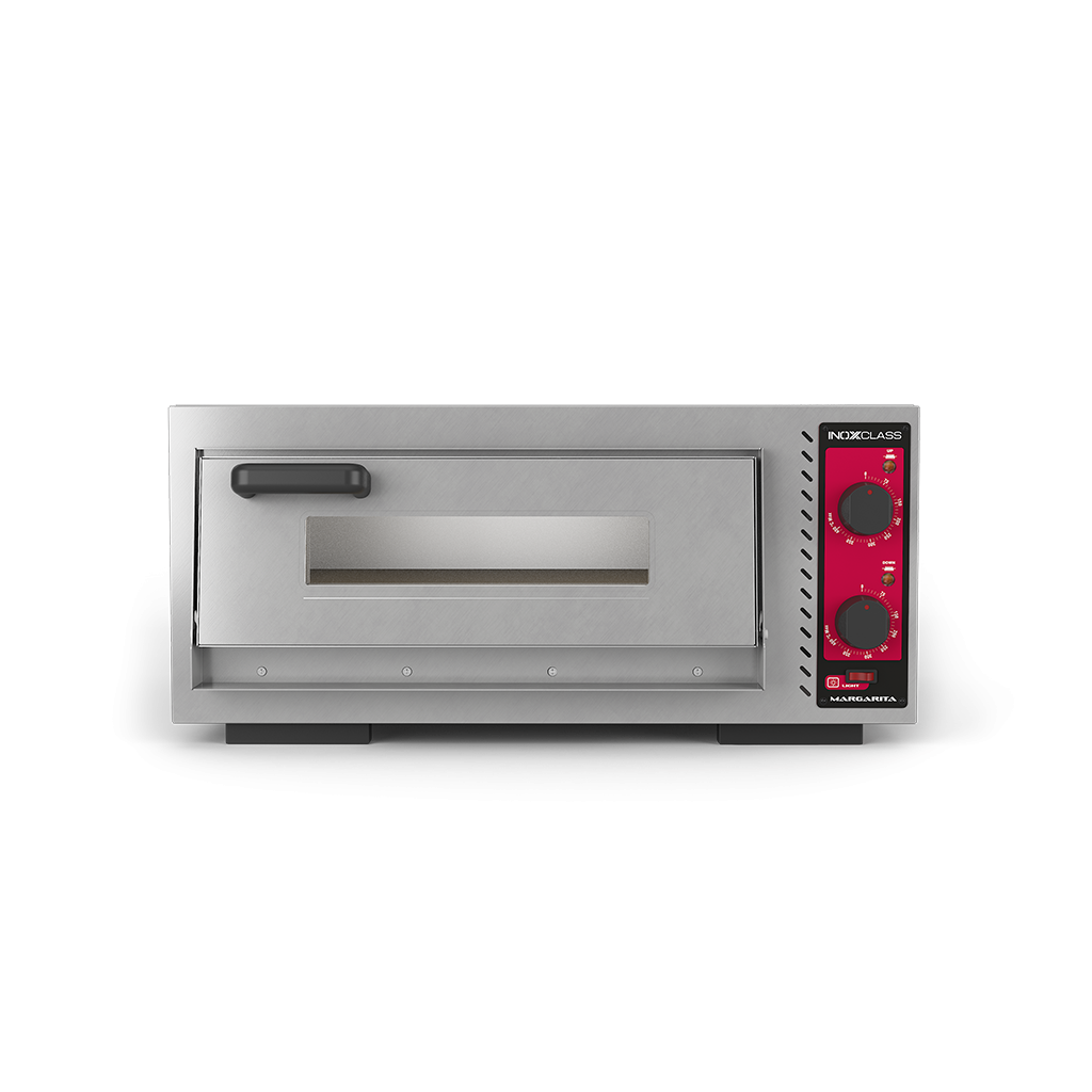 Inoxclass Elektrikli Pizza Fırını 25 cm x 4 Kapasiteli, Margarita M-401E