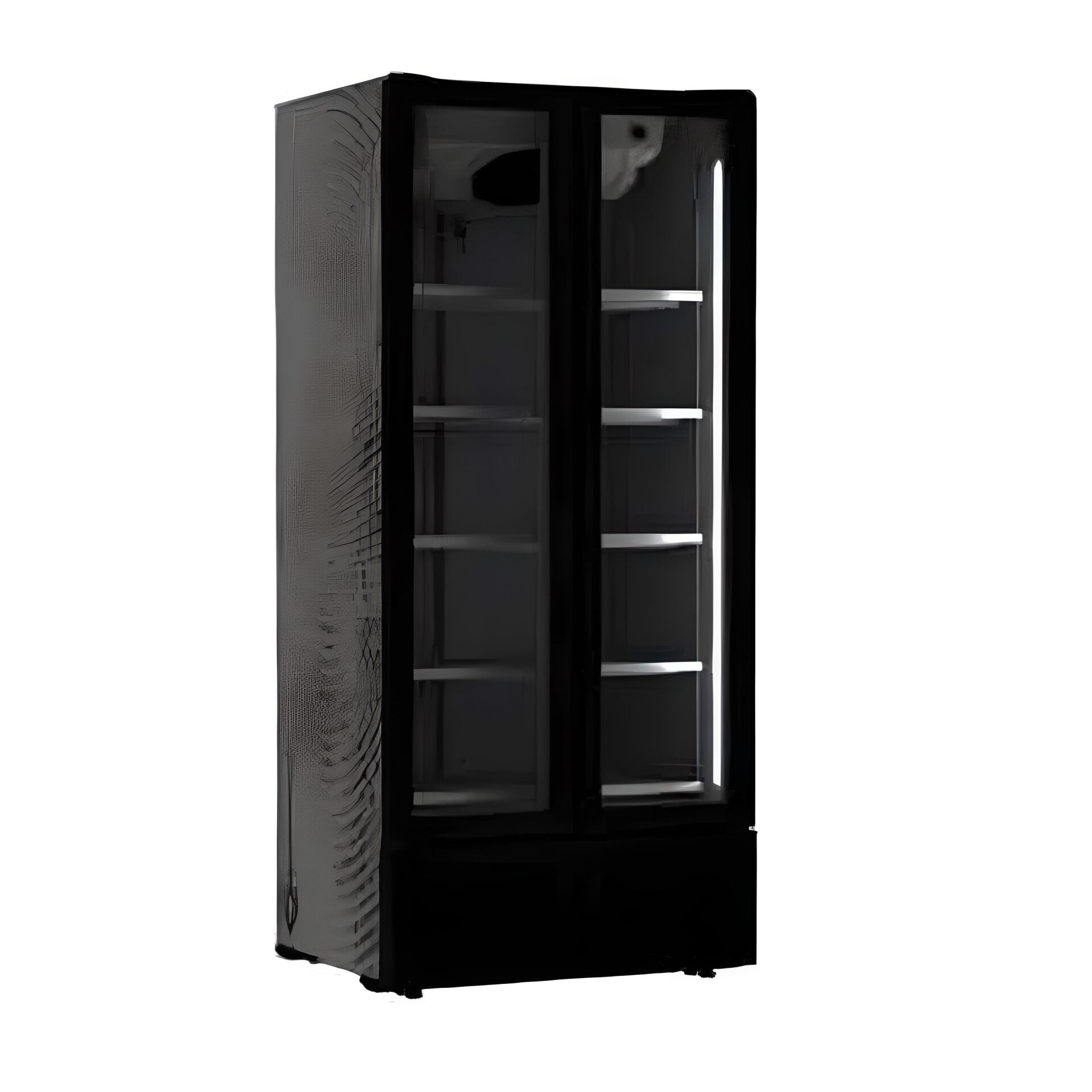 Şenox Dik Tip Şişe Soğutucu Sürgü Kapılı Kanopisiz, SDS-770 DC 2 DF