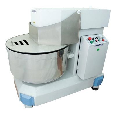 Mateka SPK 1000T Spiral Hamur Yoğurma Mikseri, Çift Motorlu, 250 kg, 380V, 102644