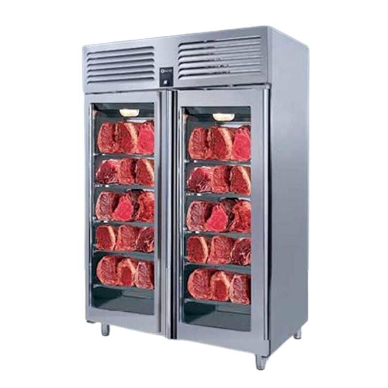 Ice Inox Dry Aged Buzdolabı 2 Kapılı DAG 1340 B, 140X80X210