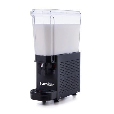 Samixir Klasik Mono Soğuk İçecek Dispenseri, 20 L, Siyah, Karıştırıcılı, 18x52x66 cm, 20.MB