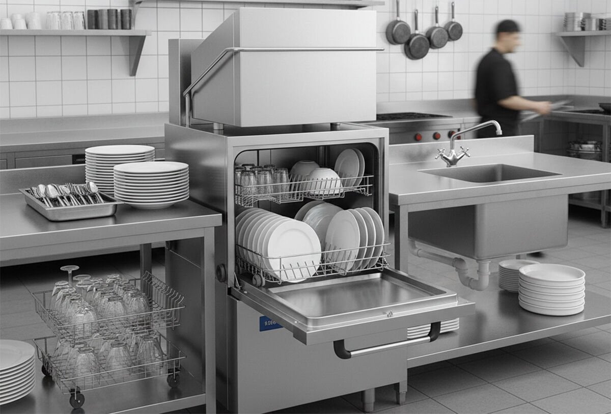Endüstriyel Bulaşık Makinesi Seçimi: İşletmeler İçin Kapsamlı Rehber
