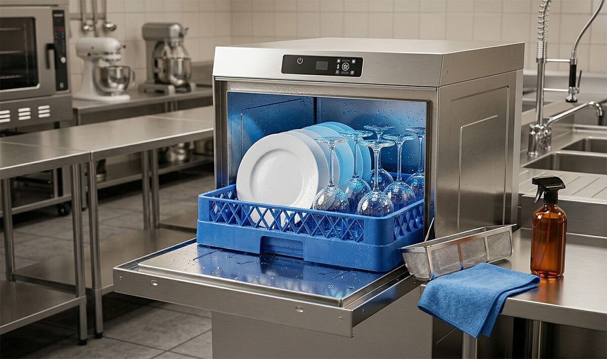 Endüstriyel Bulaşık Makinesi Nasıl Temizlenir? Adım Adım Rehber