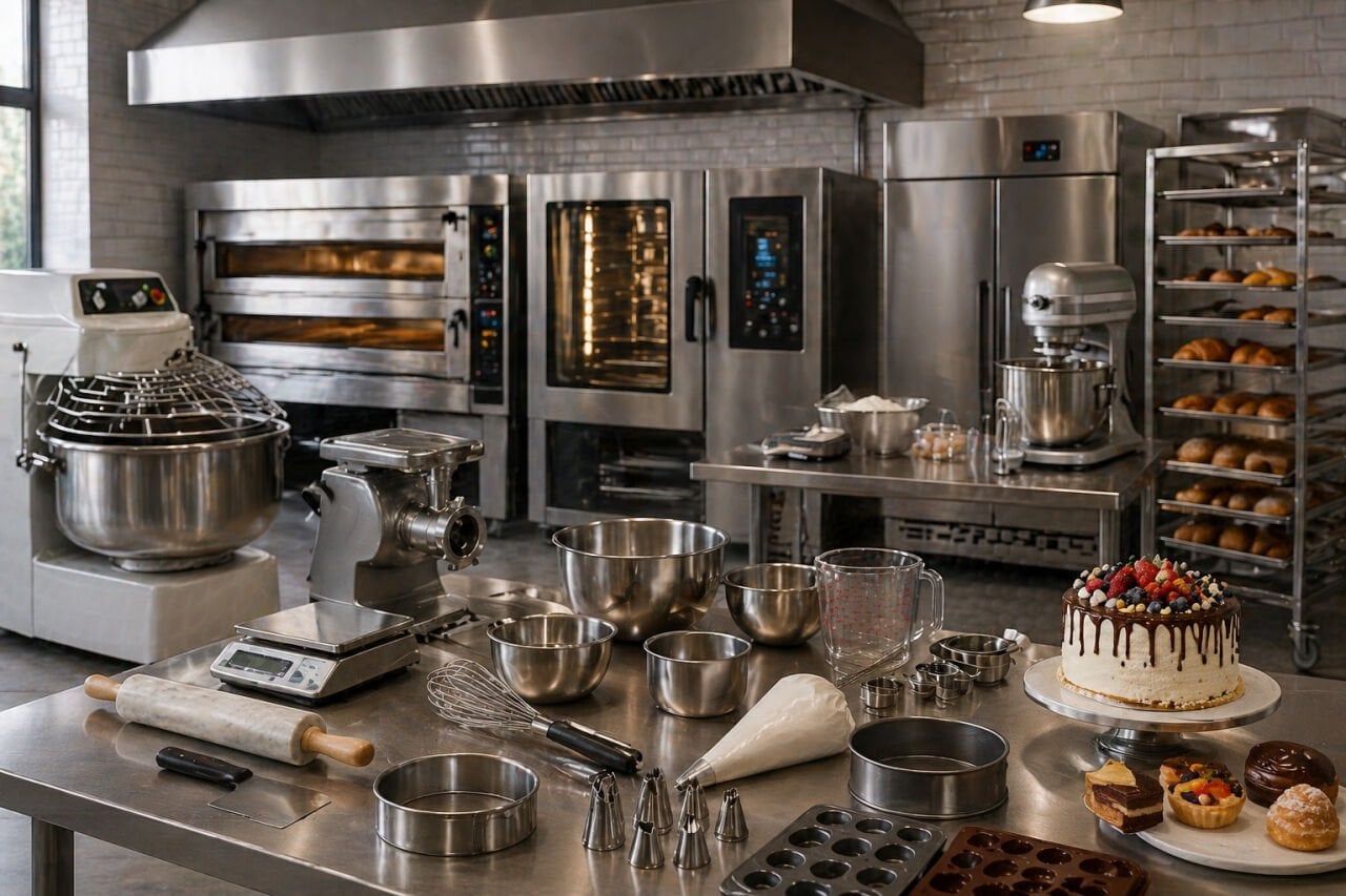 Pastane Açmak İçin Gerekli Ekipmanlar ve Malzemeler