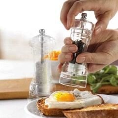 Epinox Akrilik Tuz/Biber Değirmeni Seramik 14 Cm DSA-135