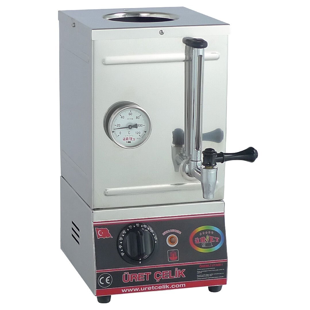 Üret Çelik 12 Litre Pleytsiz Kahveci Kazanı, KP1