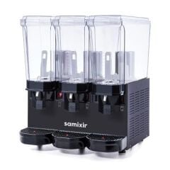 Samixir Klasik Triple Soğuk İçecek Dispenseri, 20+20+20 L, Siyah, Karıştırıcılı , 54x52x66 cm, 60.MMMB