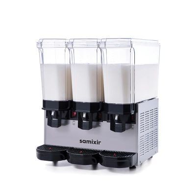 Samixir Klasik Triple Soğuk İçecek Dispenseri, 20+20+20 L, Inox, Karıştırıcılı , 54x52x66 cm, 60.MMMI