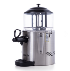 Samixir Panoramik Sıcak İçecek Dispenseri,Sıcak Çikolata,Sahlep,Çorba Makinesi, 5 L, Inox , 27x36x45 cm, SC05.I