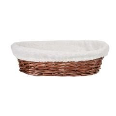 Epinox Hasır Bezli Oval Sepet 20 cm ES-2015