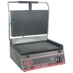 Üret Çelik 16 Dilim (Alt Düz - Üst Oluklu) Tost Makinesi, STM8