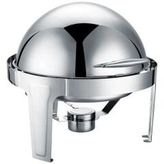 Epinox Chafing Dish Roll Top Yuvarlak 6 L 2/3 CDC-6