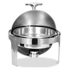Epinox Chafing Dish Roll Top Yuvarlak 6 L 2/3 CDC-6