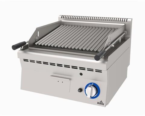 Atalay Setüstü Lavataşlı Gazlı Izgara, 60x60x30, E ALI 660