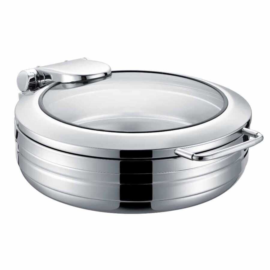 Epinox Chafing Dish Lüks 2/3 Yuvarlak 6L 2/3 CYL-6Y