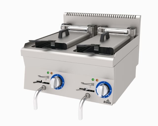 Atalay Setüstü Elektrikli Fritöz, 60x60x30, E AEF 660