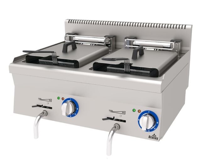 Atalay Setüstü Elektrikli Fritöz, 80x60x30, E AEF 860