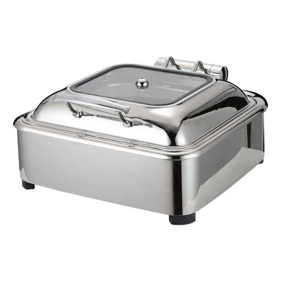 Epinox Chafing Dish Hidrolik Kapak 6 L 2/3 Gömme CDH-6G