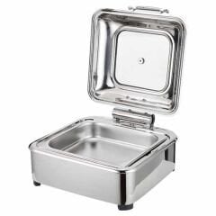 Epinox Chafing Dish Hidrolik Kapak 6 L 2/3 Gömme CDH-6G