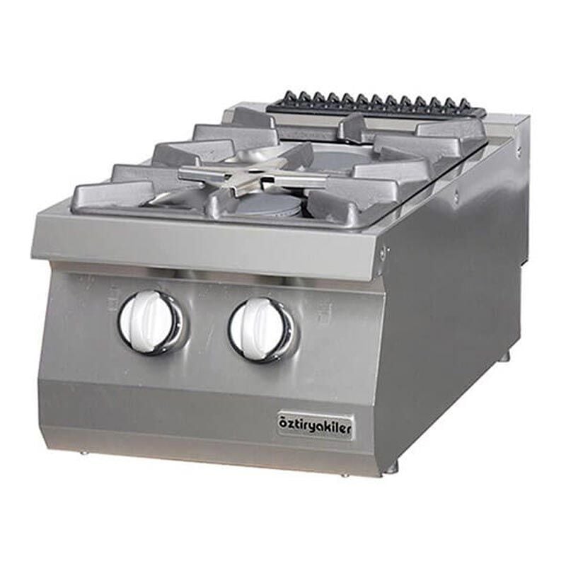 Öztiryakiler 700 Seri OSOG 4070 LS İkili Set Üstü Ocak 40x70x28 cm Gazlı, 7865.N1.40703.35LS