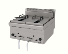 Atalay Setüstü Gazlı Fritöz, 60x60x30, E AGF 660