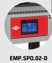 Empero Dijital Gazlı Döner Taban Pizza Fırını, 196x212x211, EMP.SPO.02-D