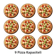 Empero Gazlı Sabit Tabanlı Pizza Fırını, 148x172x185, EMP.SPO.03