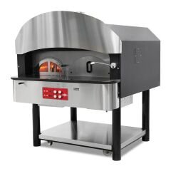Empero Gazlı ve Odunlu Döner Tabanlı Pizza Fırını, 165x170x197, EMP.SPO.05
