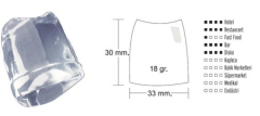 Kastel KP 40/15 Hazneli Küp Buz Makinesi, 40 kg/gün Kapasiteli, KP 40/15