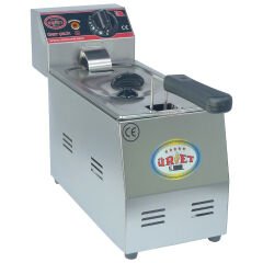 Üret Çelik 3 Litre Fritöz Tek Gözlü, FRT 2