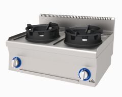 Atalay Setüstü Gazlı Wok Ocak, 80x60x30, E AWO 860