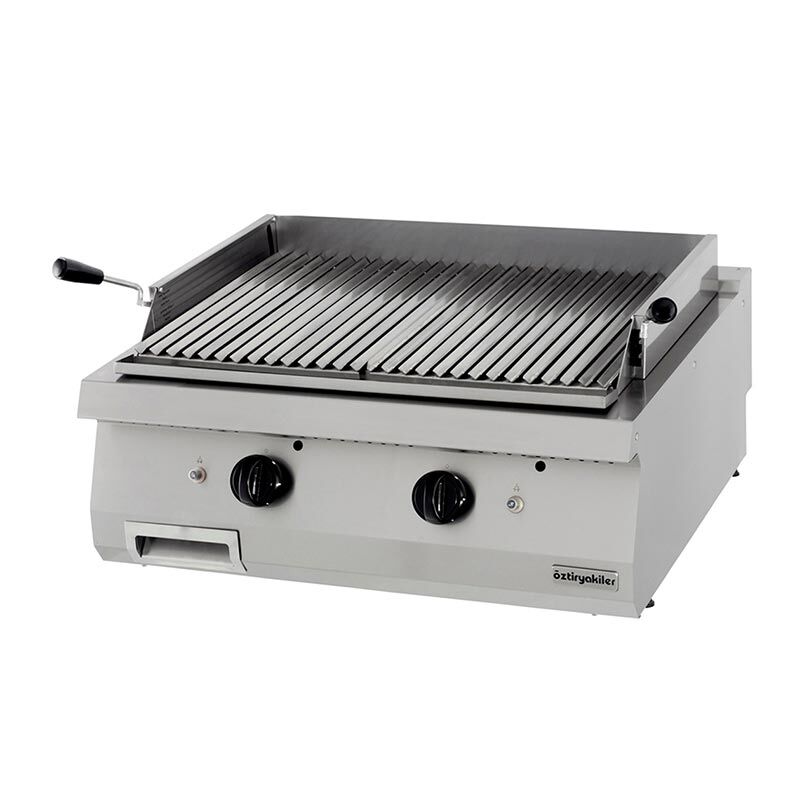 Öztiryakiler Set Üstü Lavataşlı Izgara 80x70x30 cm, Gazlı, 7864.N1.80703.20