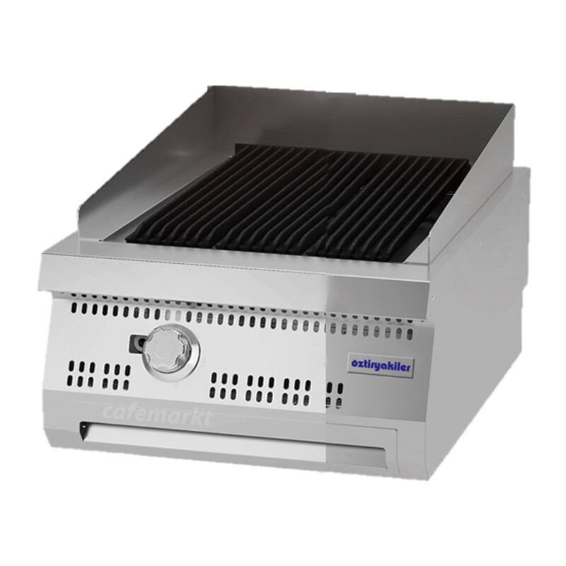 Öztiryakiler ODG 4070 V2 Döküm Izgara 40x70x30 cm, Gazlı, 7864.N1.40703.72