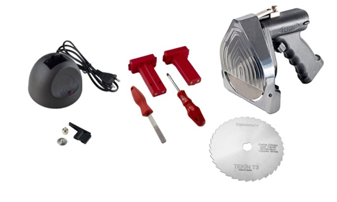 Tekin T–3 Şarjlı Set Döner Kesme Makinesi Set, 120 mm Bıçak, Şarjlı, T–3 ŞARJLI SET