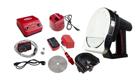 Tekin T–4 Komple Set Döner Kesme Makinesi Set, 140 mm Bıçak, Komple Set (Hem şarjlı – Hem elektrikli), T–4 KOMPLE SET