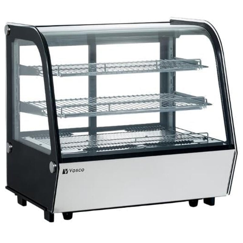 Vosco VFTW-160L Tezgah Üstü Soğutmalı Teşhir Dolabı, 160 L, 89x58x69 cm, VFTW-160L