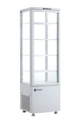 Vosco VFT-235L  Dik Tip Soğutmalı Teşhir Dolabı, Beyaz, 235 L, 52x49x171 cm, Beyaz, VFT-235L BEYAZ